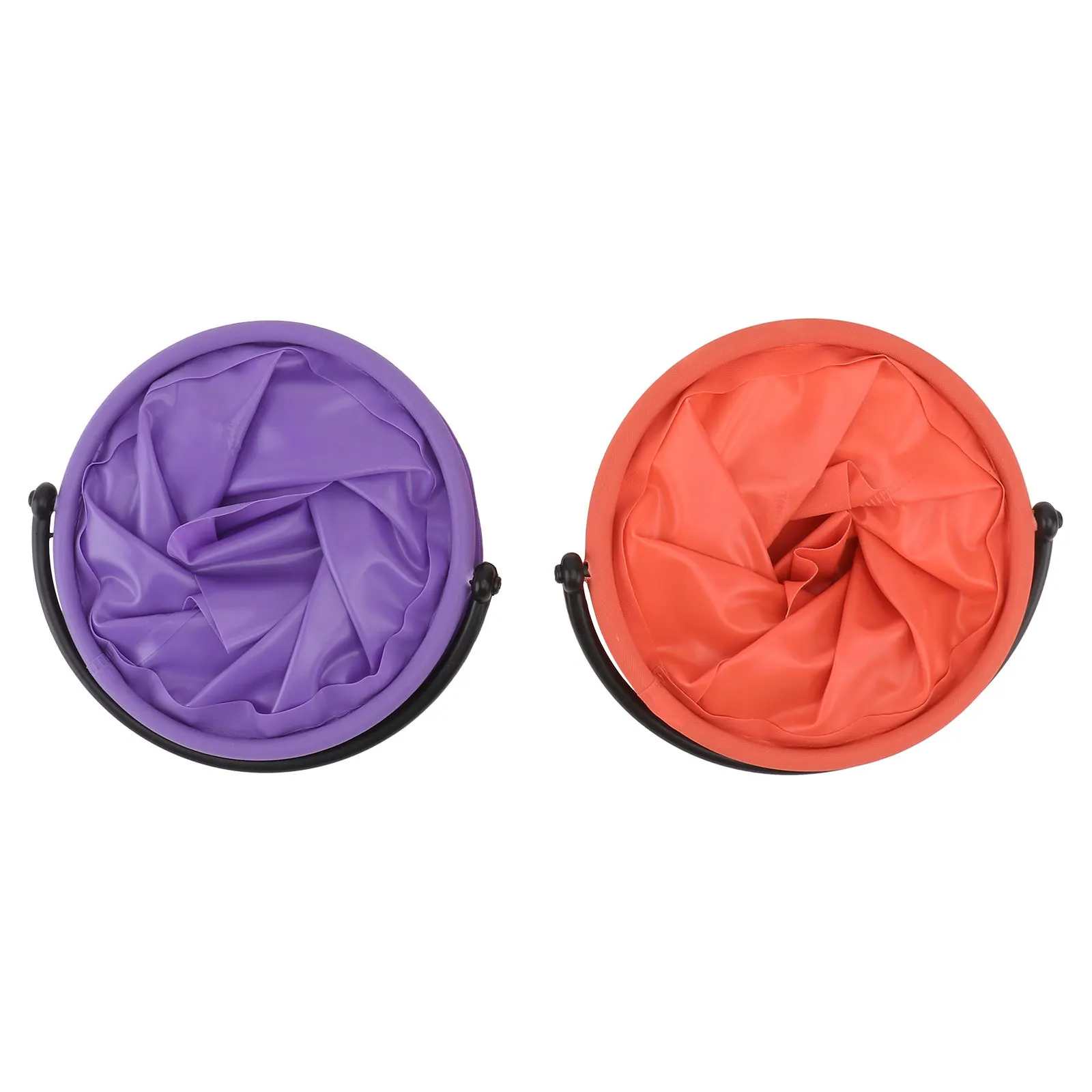 Cubo de limpieza de cepillos de plástico de gran capacidad, 2 uds., naranja, morado, regalo Ideal para artistas y pintores, lavabo de pinceles para artistas
