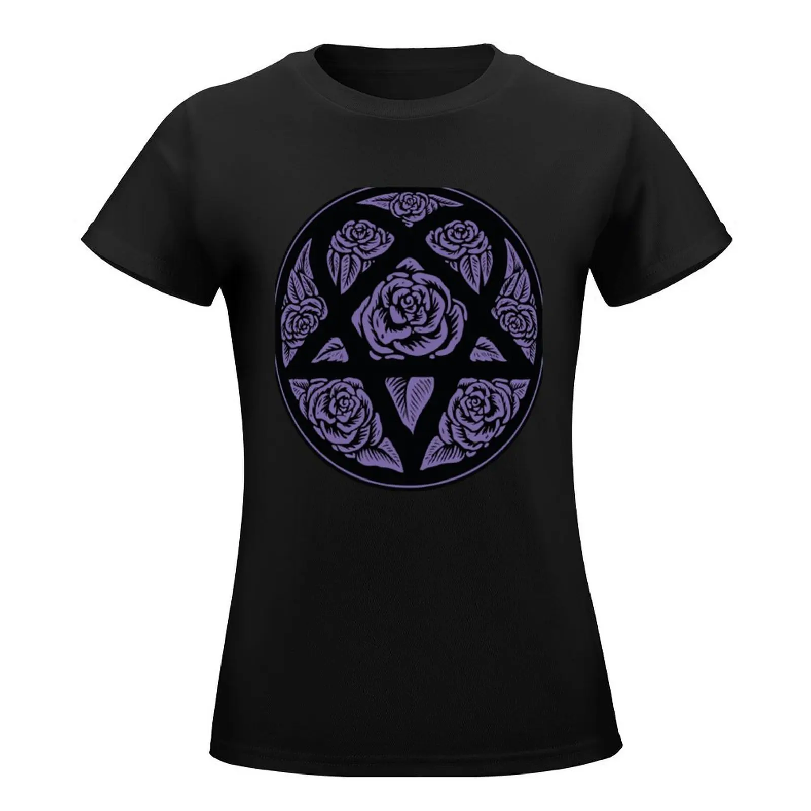 Heart agram s lila ihn Band ville Valo T-Shirt Kurzarm T-Shirt süße Kleidung Damen bekleidung