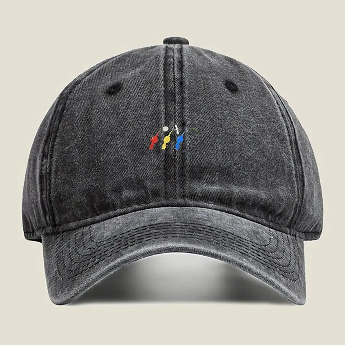 

“Colorful Birds Whimsical, Nature - Inspired Art Design” Washed Baseball Cap