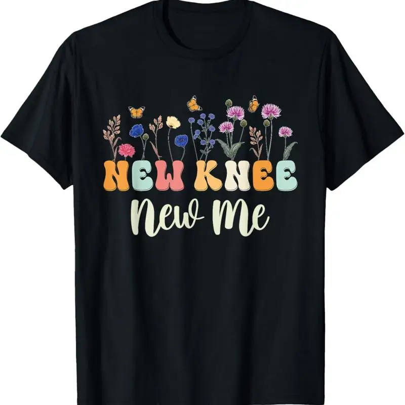 

New Knee Me Funny Replacement Surgery Recovery Joke T Shirt