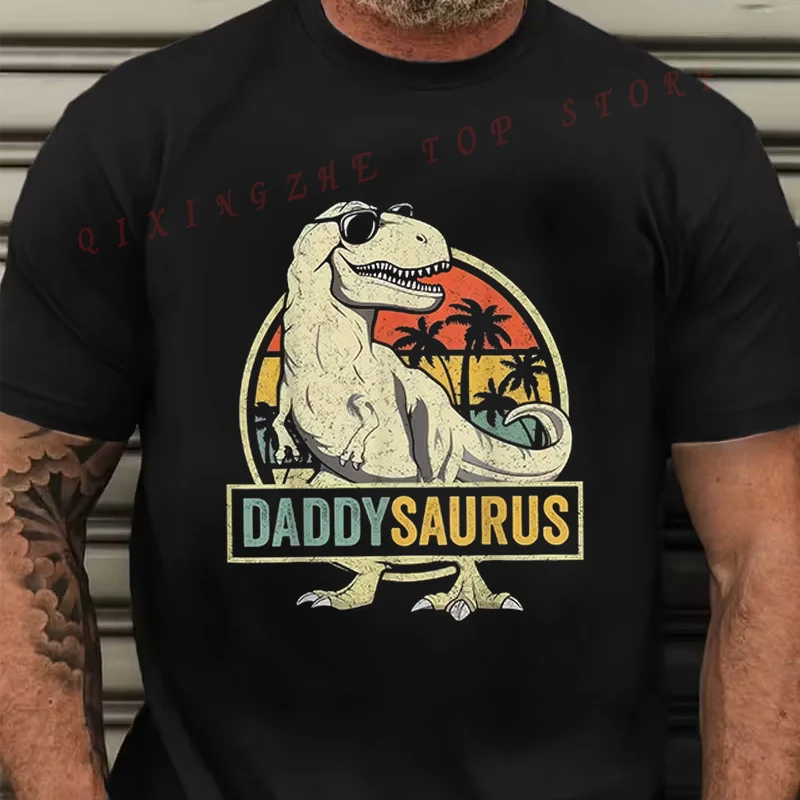 Camiseta divertida a juego para la familia Daddysaurus T Rex Dinosaur Daddy Saurus