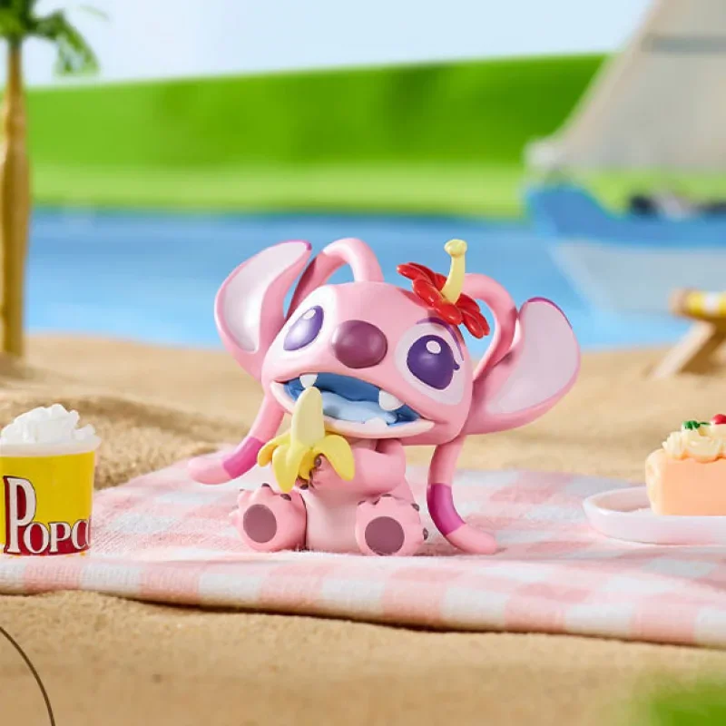 

MINISO Disney Stitch Summer Party Series Blind Box Toys Kawaii Anime Action Figure Caixa Caja Surprise Mystery Box Dolls Girls