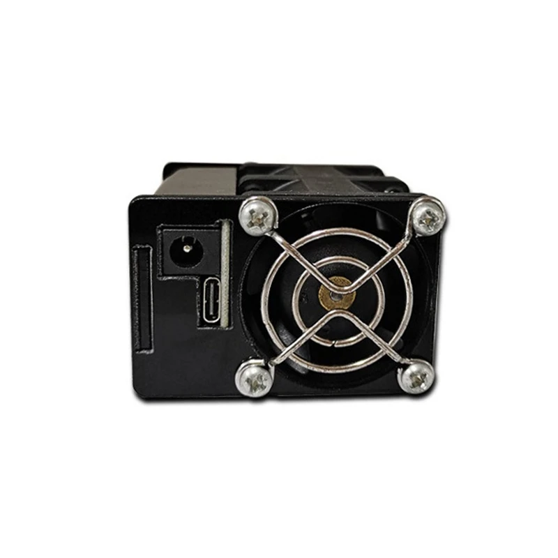 Powerful Fan With Black Case Control Module Violent Fan Finished Cooling Blowing Soldering And Smoke Exhaust Module Easy To Use