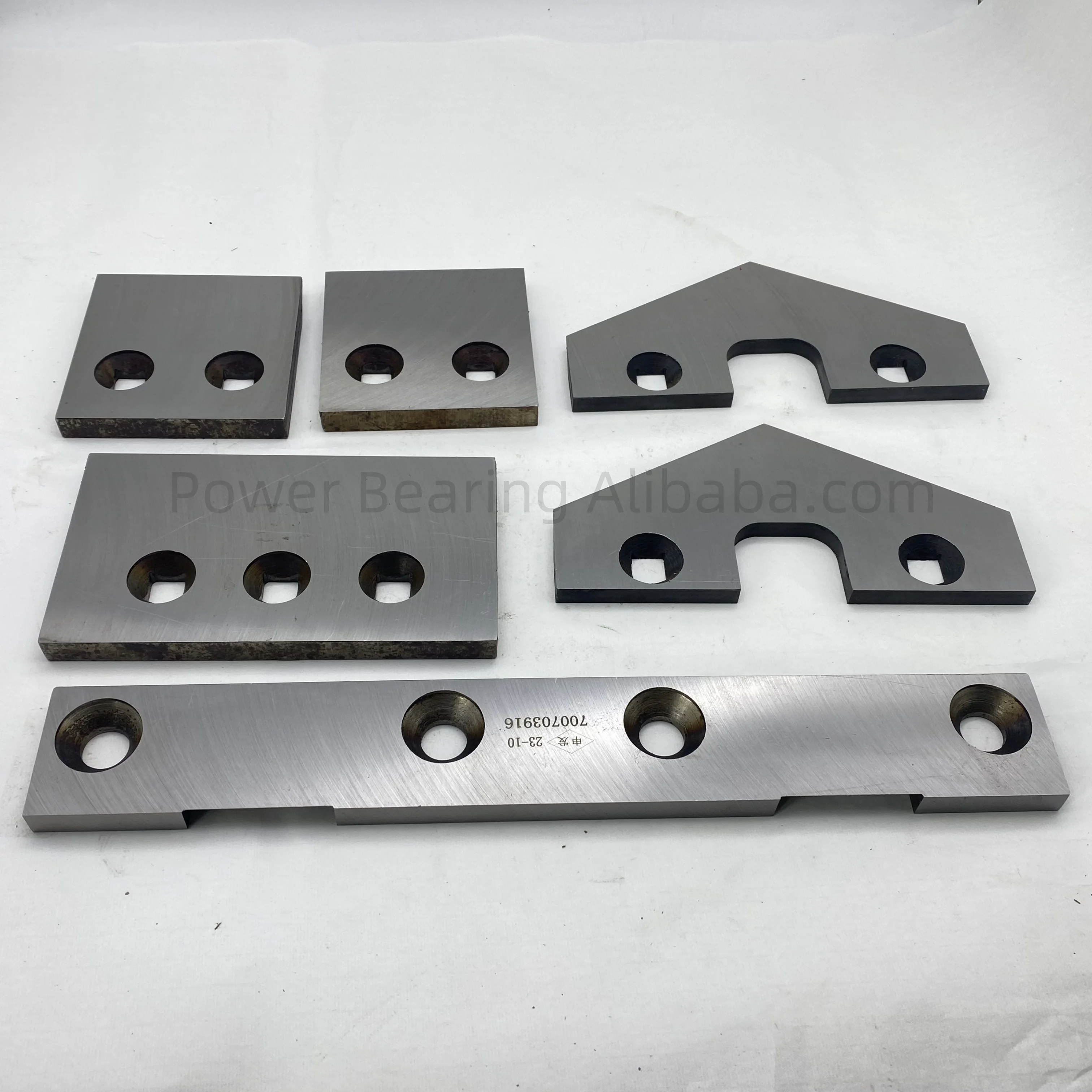 Acessórios para enfardadeira, peças, placa guia de pistão, faca de fundição, peças sobressalentes, conjunto de lâminas para máquinas agrícolas mf1839 mf1840