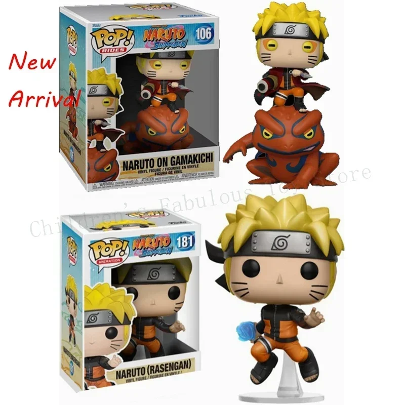 NEUE Ankunft Funko POP Animation Narutos auf GAMAKICHI # Die Narutos (Rasengan) # 181 Anime Actionfiguren Puppenkollektion Spielzeug