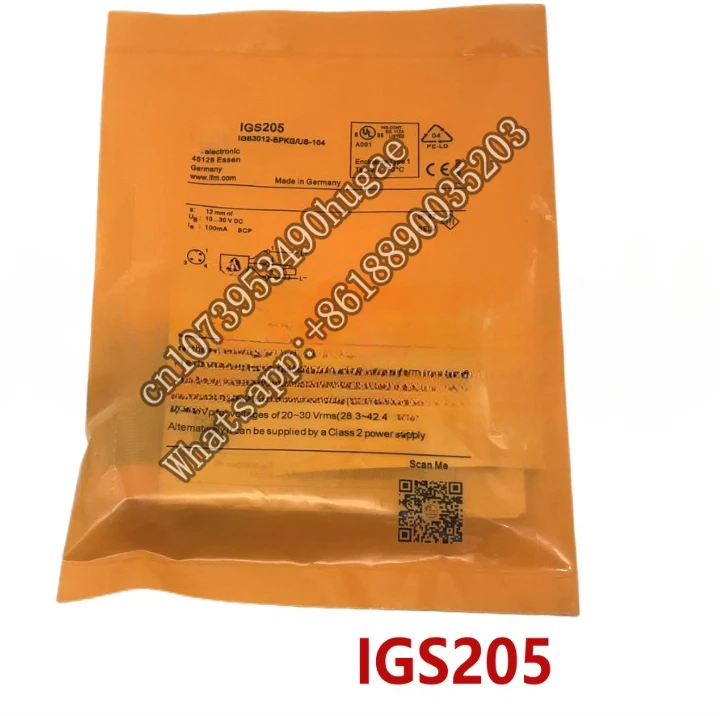 

Sensor indutivo do interruptor de proximidade igs205 do sensor original novo do interruptor de proximidade