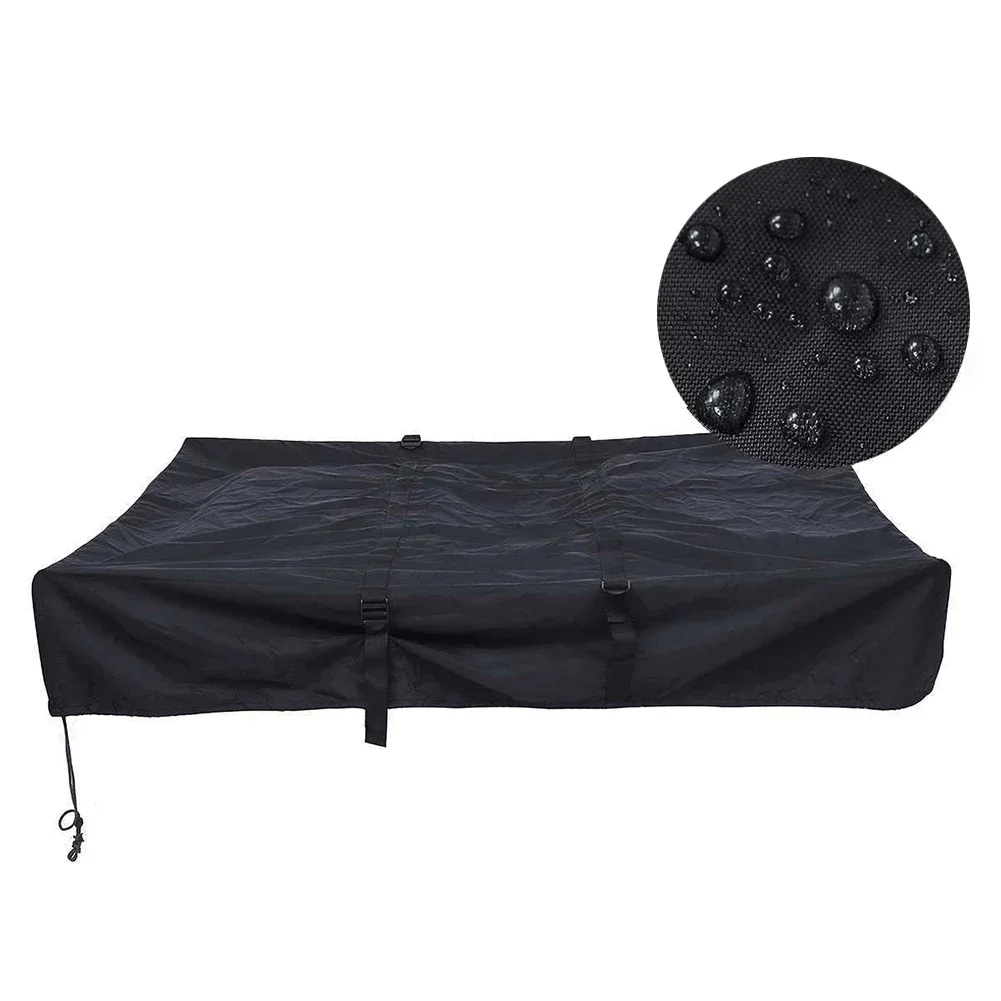 

Camping Trip Black Roof Tent Cover Storage Bag For Tent Cover Gazebo Sun Protection Dirt Resistant Easy To Carry Roof Tent Cover