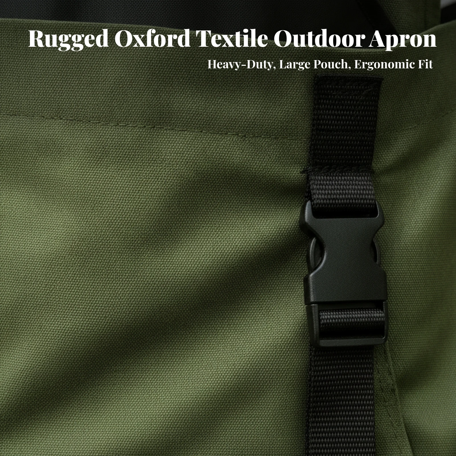 Apron with Pouch Durable Garden Tool Apron Harvesting Bag Comfortable Adjustable for Gardeners, Gardening, Backyard