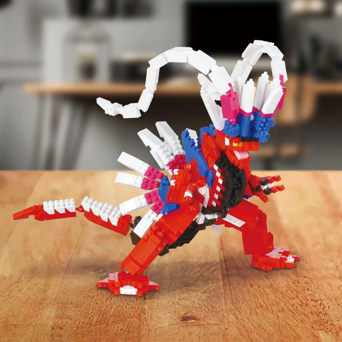 

Nanoblock Pokemon Koraidon Deluxe Edition Micro Building Blocks Dragon Fighting Type Legendary Pokemon Model Kawaii Collectible