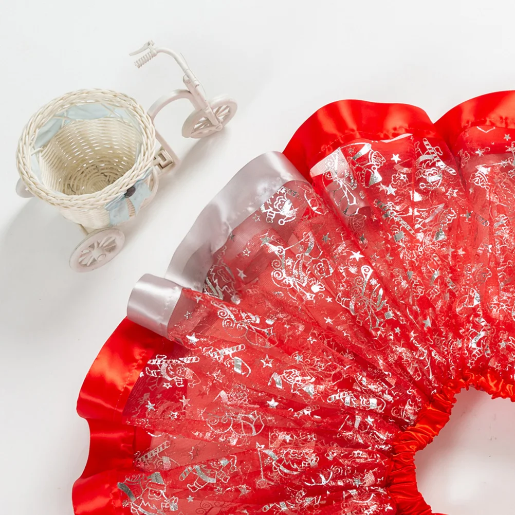 

Children Tutu Skirt Girls Dress Bubble Christmas Costume Gauze Tulle Decorative Party Stage Photography Skirts