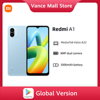 Global Version Xiaomi Redmi A1 A 1 Smartphone MTK Helio A22 6.52” Dot Drop Display 8MP Camera 5000mAh Battery Mobile Phone