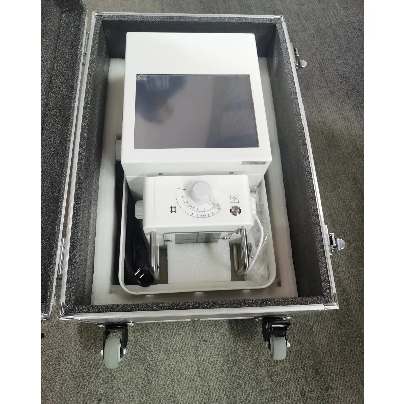 High-performance 5kW mobile X-ray machine, medical diagnostic imaging veterinary X-ray machine, portable dog X-ray machine