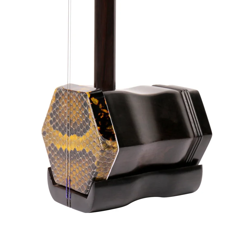 Ebony Erhu Professional Beginner Introductory Performance Adult Playing Erhu Instrument