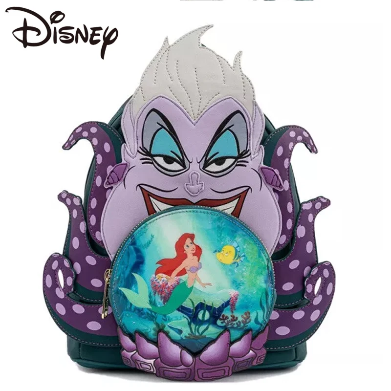 

Loungefly Disney Villains Scenes Ursula Мини-рюкзак с хрустальным шаром Русалочка