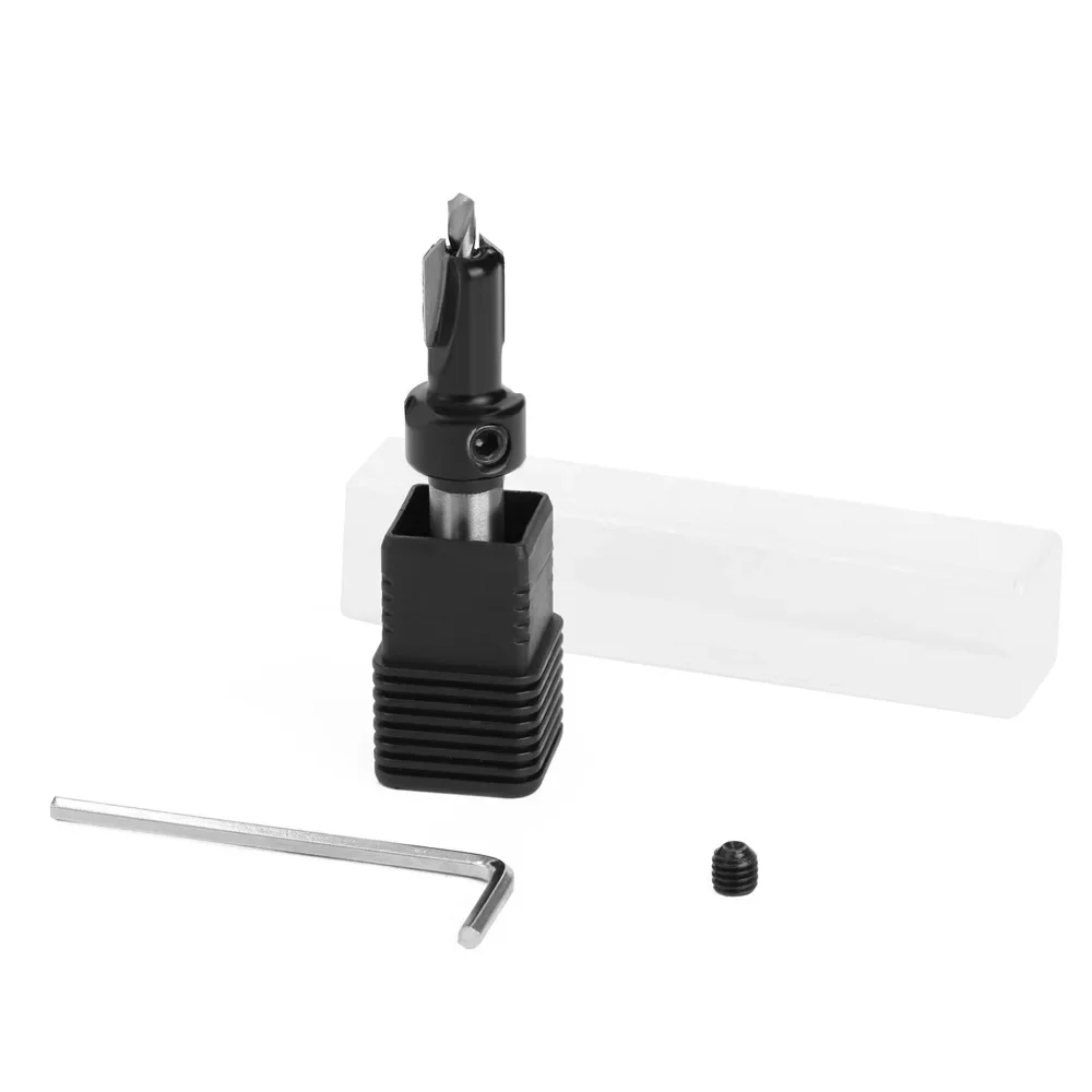 1PC 8MM 10MM Shank Countersink Bit With Double Screw Router Bit Woodworking Milling Cutter For Wood Bit Face Mill Milling Cutter