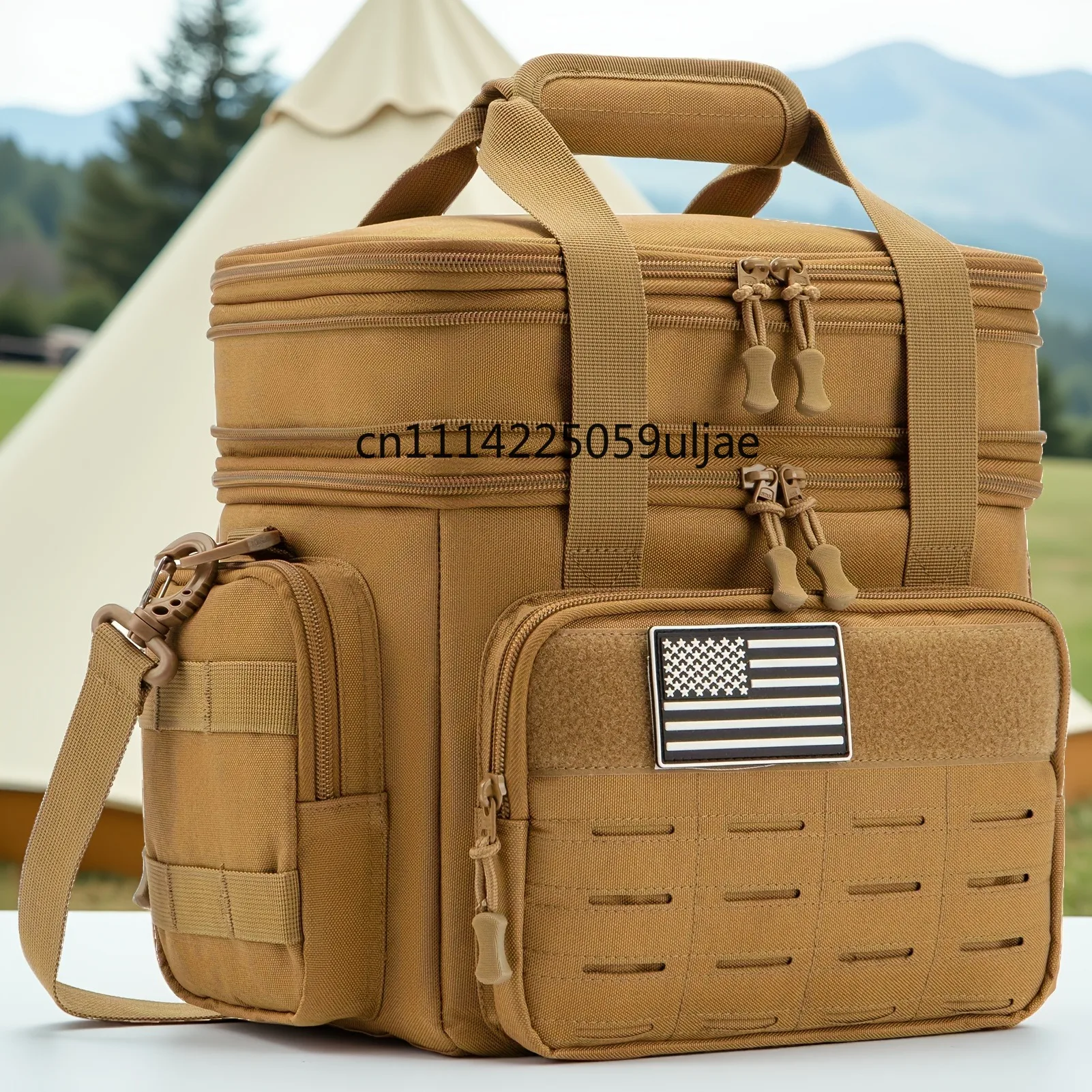 tactical-lunch-box-expandable-18l-insulated-cooler-bag-leak-proof-lunch-bag-for-work-camping-outdoor-picnic-molle-weave-strap
