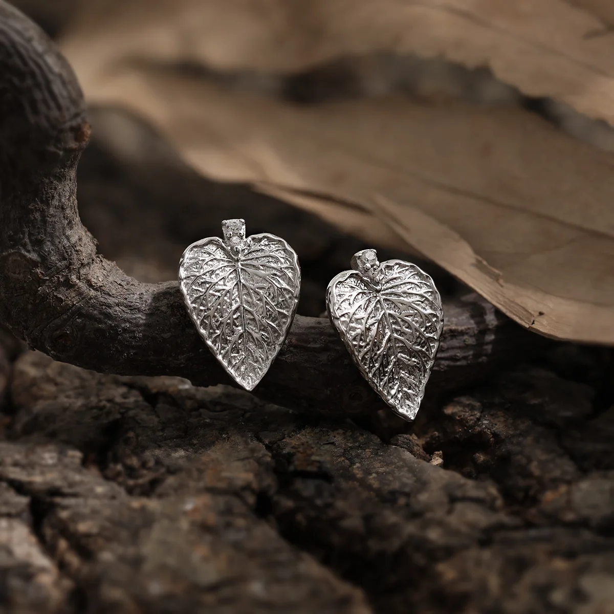 F.I.N.S الملمس الأصلي زركونيا ليف S925 فضة أقراط حساسة ثقب الأذن ترصيع هيبوالرجينيك غرامة مجوهرات #3