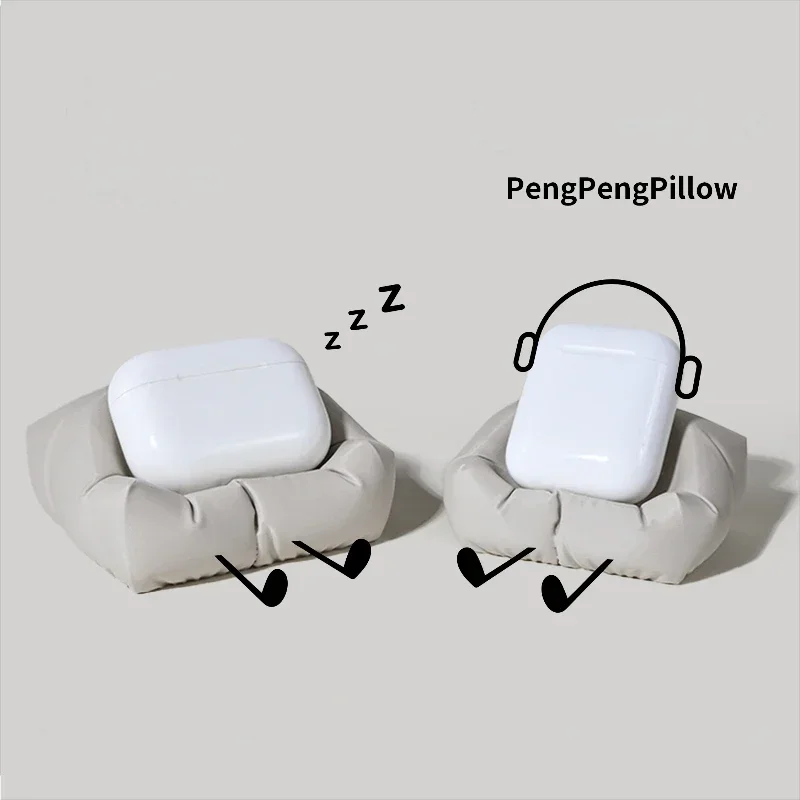 Cartoon Small Sofa for Airpods  Bluetooth Headset 3D Stand Headset Holder for Airpods Storage Customized Table Display Stand