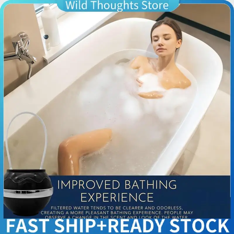 

Hanging Water Purifier Free Installation Universal Shower Shower Household Bathtub Water Purifier Shower Filter-[Qahk]