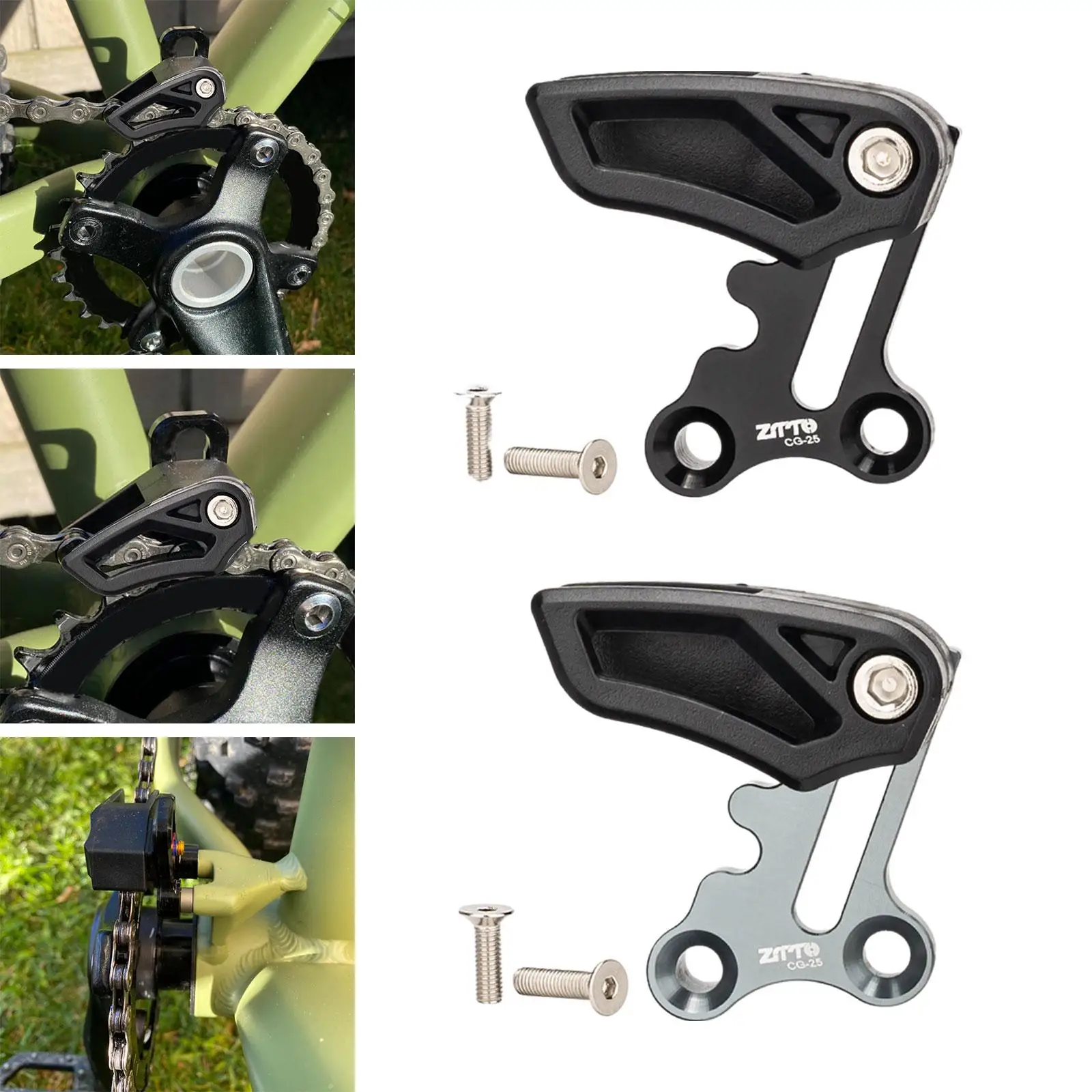 

Bicycle Chain Guide, Bike Chain Stabilizer for Front Derailleur, Prevent Drop Chainring Guard