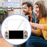 For Retroid Pocket G2 High Definition Blue Ray Screen Protector Game Console Scratch Resistant Game Console Screen Protector
