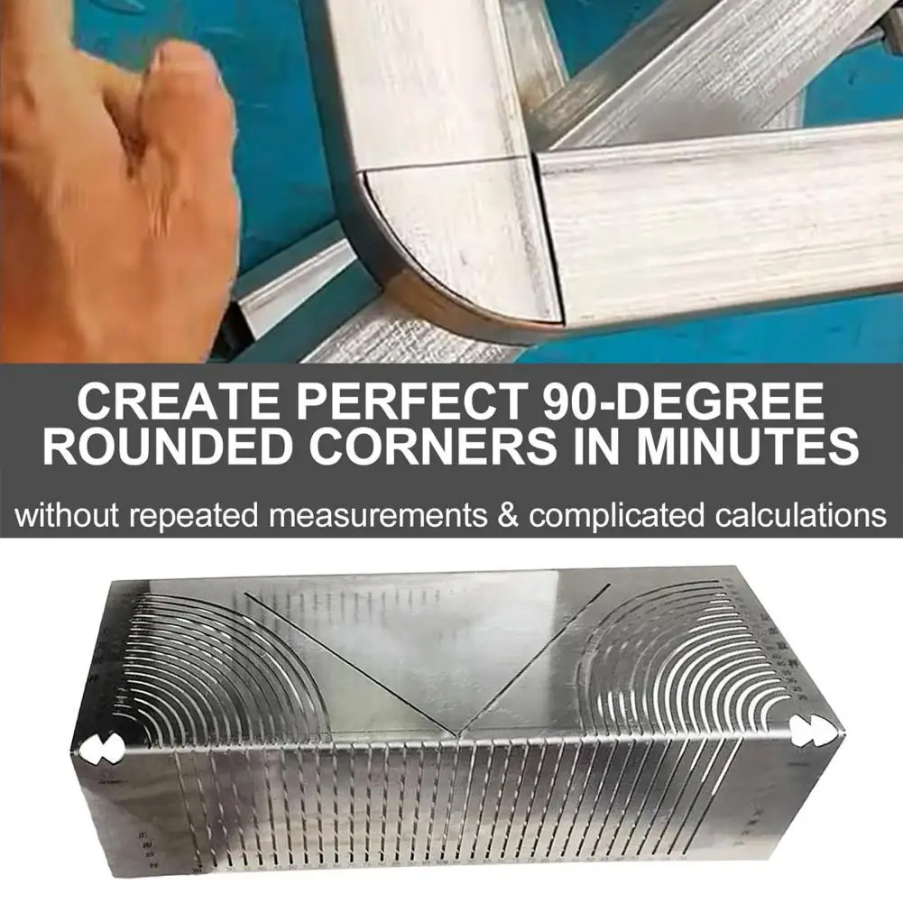 Metalworking Angle Arc Marking Tool Ruler Welder Multi-Purpose Pipe Saddle Cutting Guide Measuring Tool