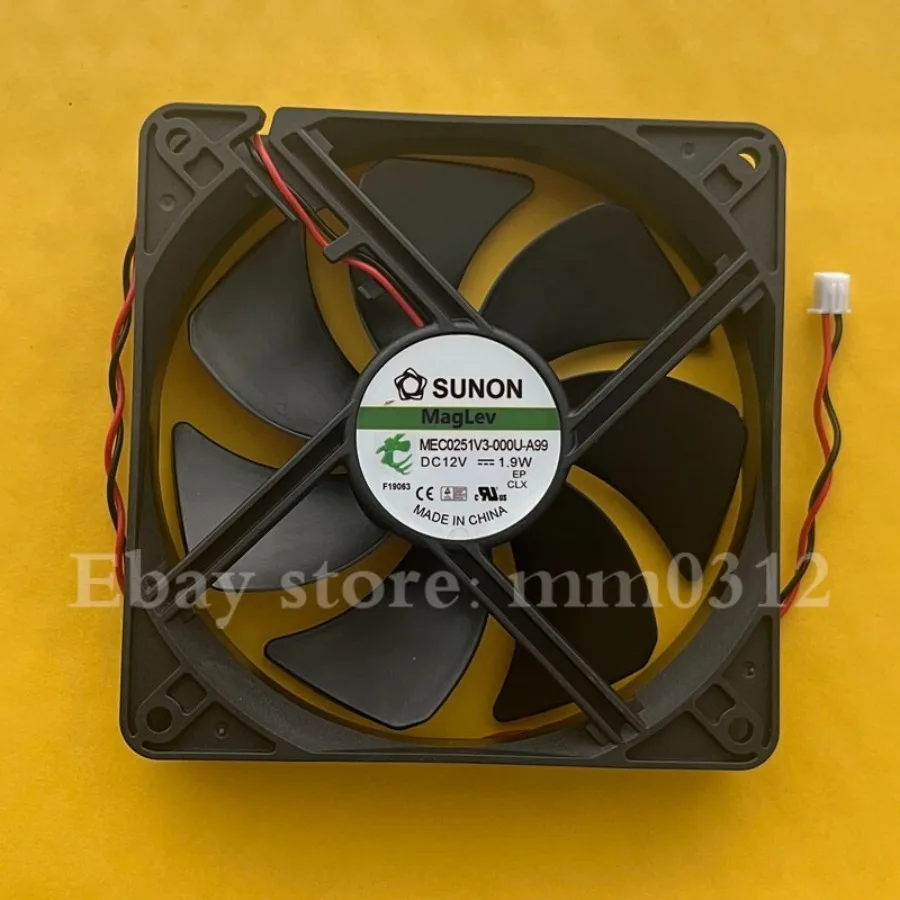 

Вентилятор SUNON MEC0251V3-000U-A99 12В 1,9Вт 12см 2-проводной бесшумный