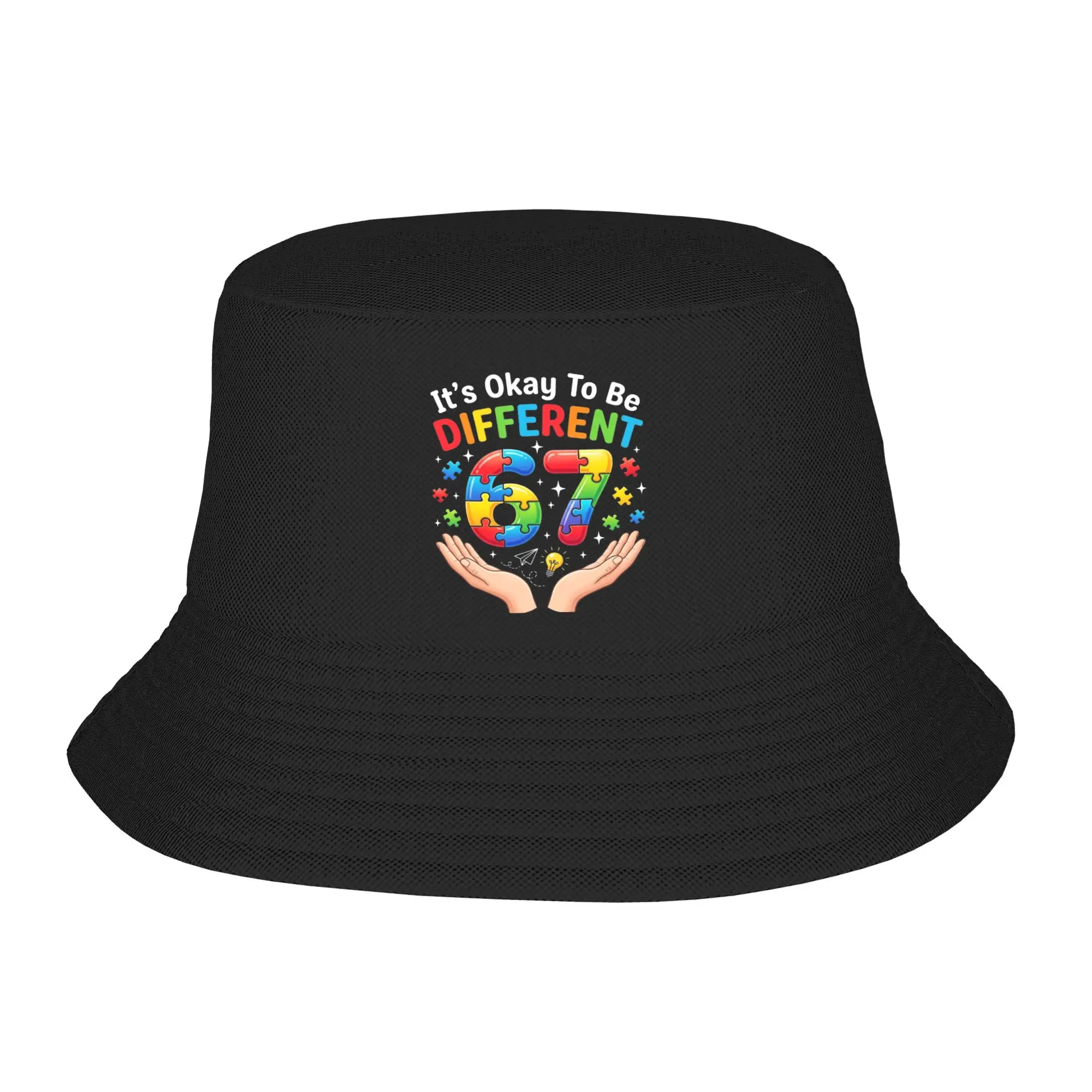Funny Six Seven 67 Meme Bucket Hat Gift For Unisex Cute  Vocation Caps For Travel Lightweight