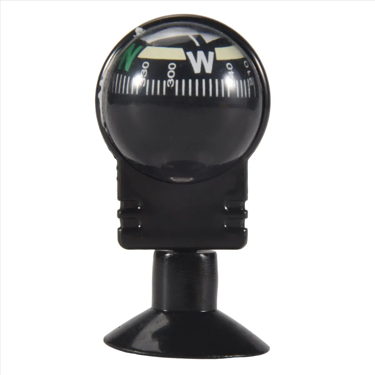 ABPF New Car Vehicle Floating Ball Magnetic Navigation Compass Black