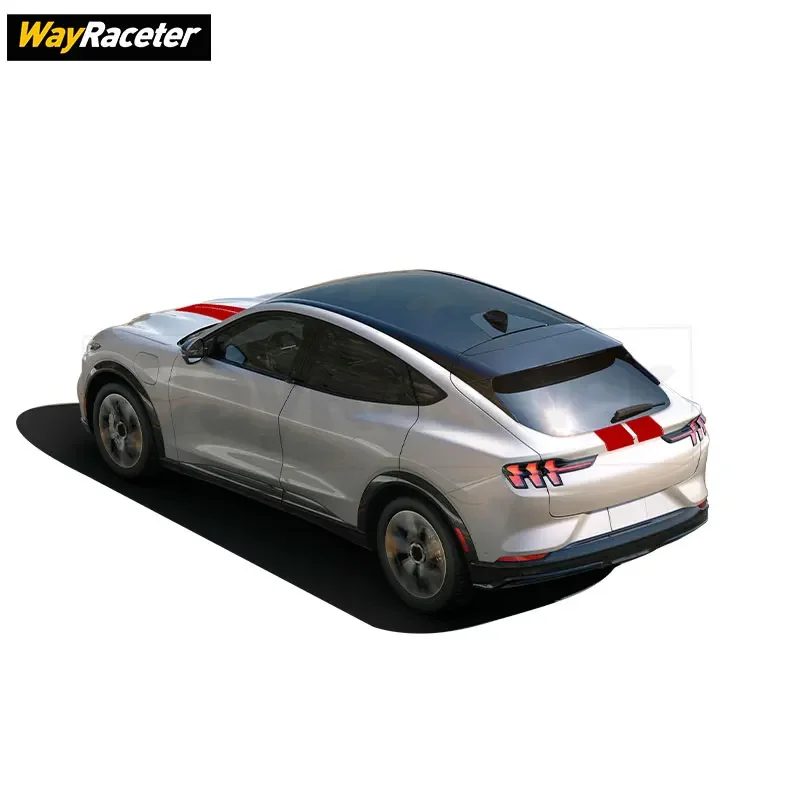 Rally Edition GT Performance Bonnet Hood Stripes Sticker Engine Cover Trunk Vinyl Decal For Mach E 2026 2025 2023