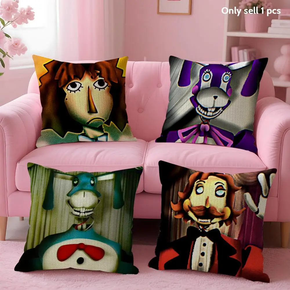 cartoon The W-Walten Files Cushion Cover Decorative Linen Throw Pillow case Soft for Bed Sofa Car Home Decor