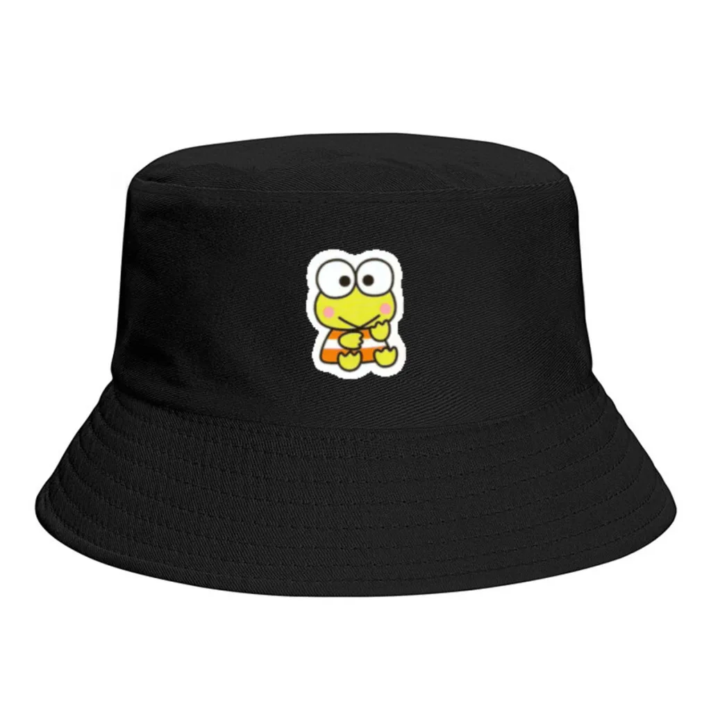 

Cute Big eyed Frog Cap Daily Cool Casual Lovely Streetwear Outdoor Vintage Fashion Versatile Bucket Hat