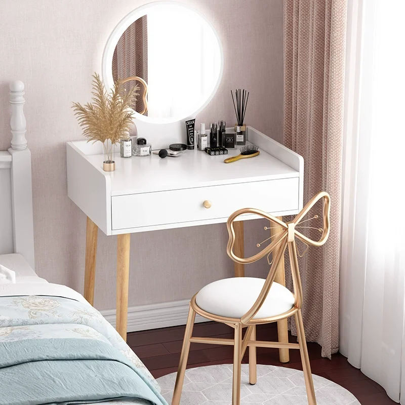 Dining Shelf Dressing Table Accessories Reception Clothes Office Luxury Bathroom Vanity Table Women Penteadeira Salon Furniture