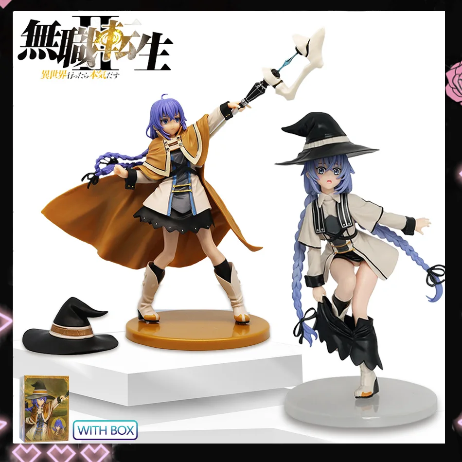 Mushoko Tensei Roxy Migurdia figura de Anime reencarnación sin empleo estatuilla de acción Isekai Ittara Honki Dasu Pvc modelo juguetes de cumpleaños