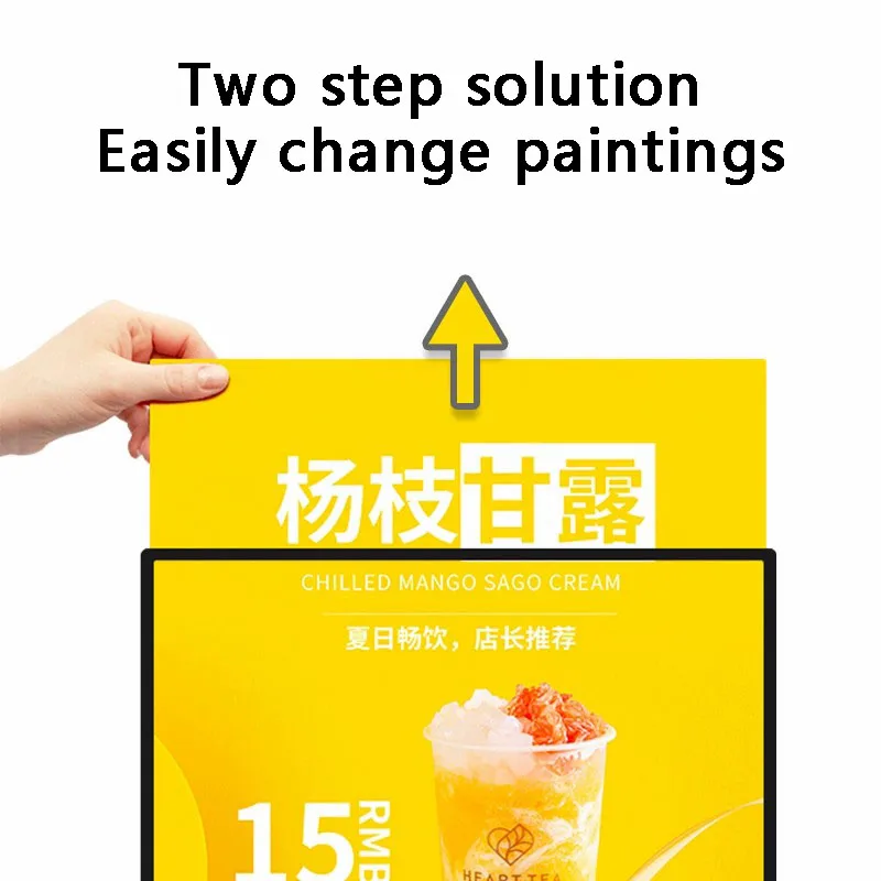 Store luminous display sign A4/A3