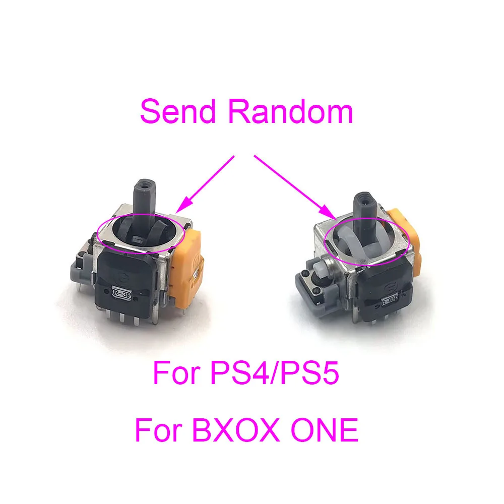 1 قطعة ثلاثية الأبعاد التناظرية عصا وحدة الاستشعار ل PS4 050 030 040 تحكم قاعة تأثير عصا التحكم ل PS5 Xbox One لا الانجراف للتبديل برو