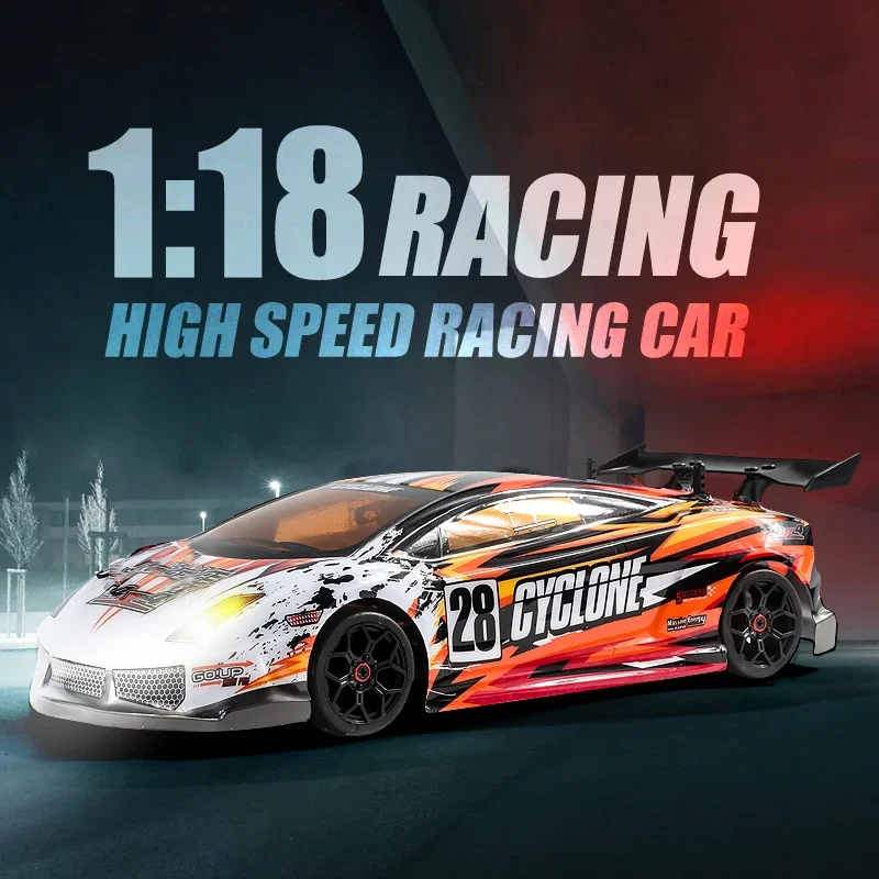 

HBX 1:18 Электрический дрифт с полным приводом RC Модель с дистанционным управлением освещением Автомобиль для дрифта Высокоскоростной автомобиль для дрифта Гоночный автомобиль