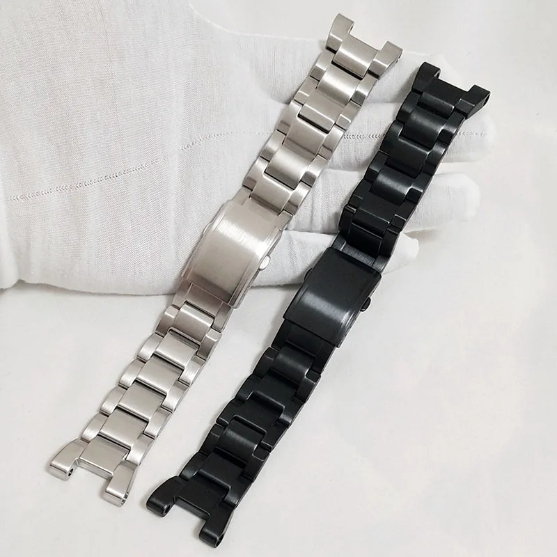 Metal Strap for Casio GST-W300 GST-S130 GST-400G GST B100 Replacement Stainless Steel Bracelet Men Sport Watch Band Accessories