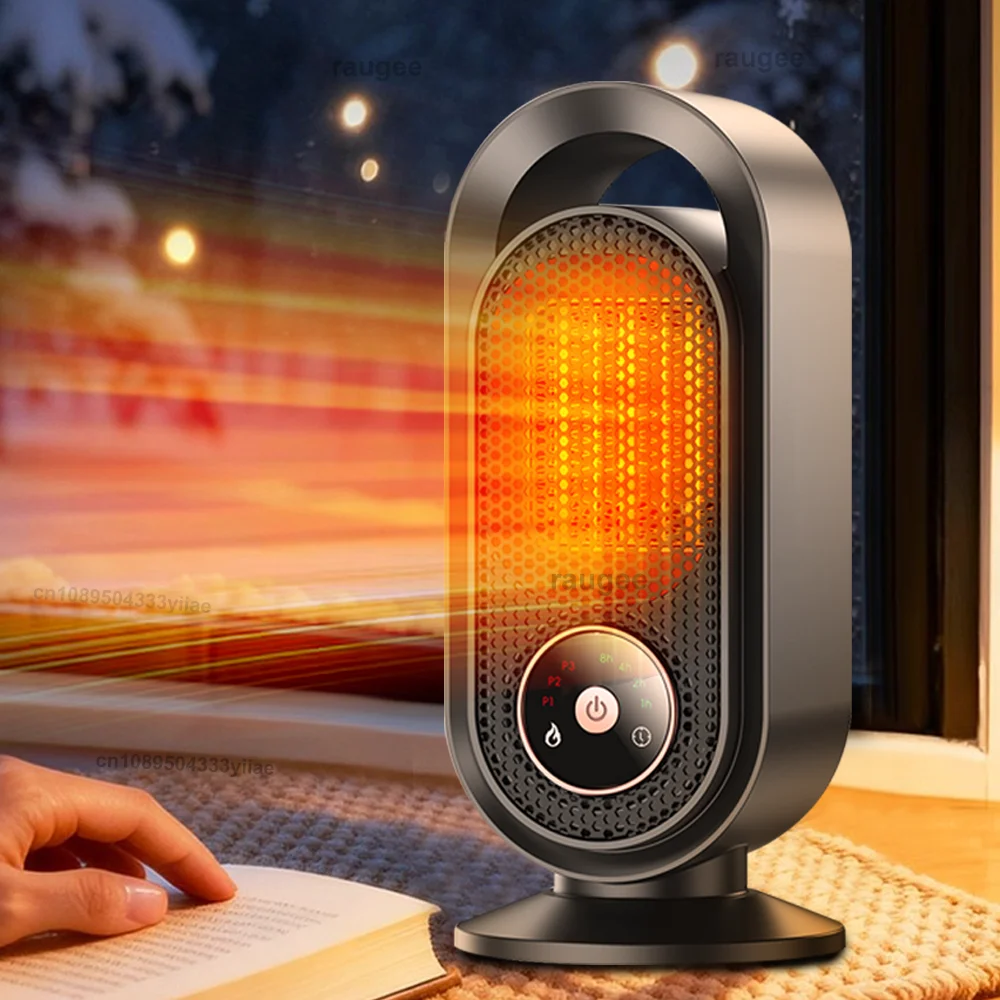 

Portable Electric Heater Mini Portable Desktop Heater Small Bathroom Fan Heater Household PTC Fast Heating Hearter for Room