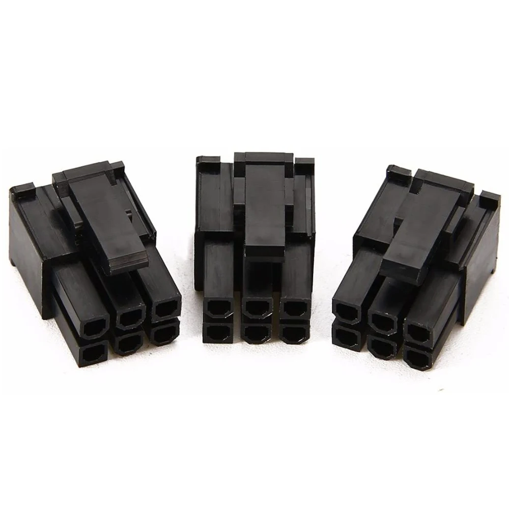 

M85K 400Pcs Crimp Female Terminals Pin Plug + 50Pcs 5557 8(6+2)P ATX EPS PCI-E Connectors with Plastic Box