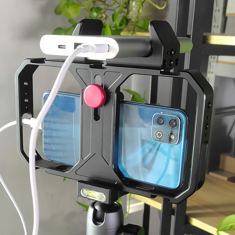 Universal Portable Charger Holder with Width Ranging From 50 To 80mm Camera Power Bank Holder for Live Broadcast Tools
