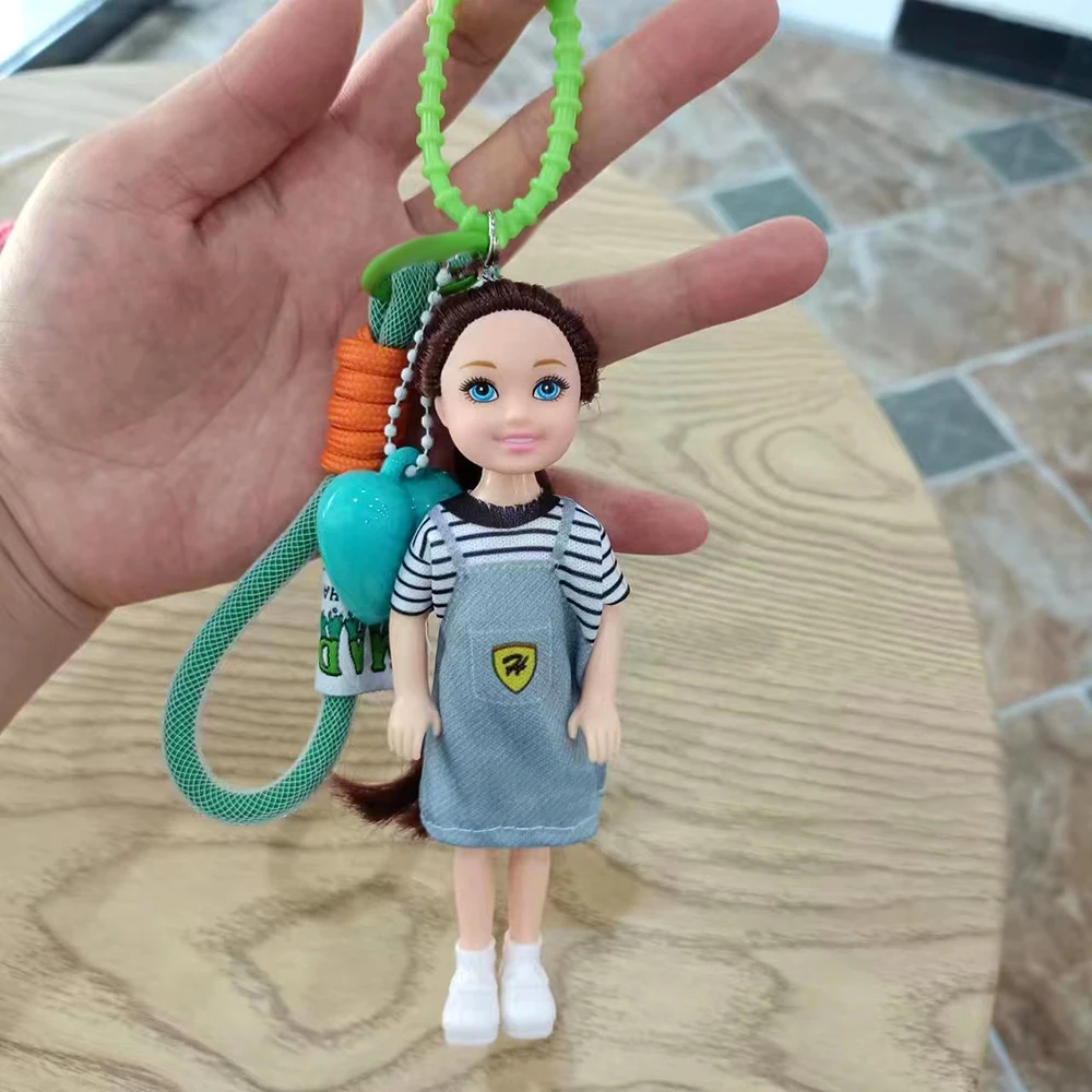 อินเทรนด์แขวนเครื่องประดับตุ๊กตาจี้ DIY เปลี่ยนเสื้อผ้าน่ารักรถ Key กระเป๋าอุปกรณ์เสริมสําหรับตุ๊กตาบาร์บี้น่ารัก