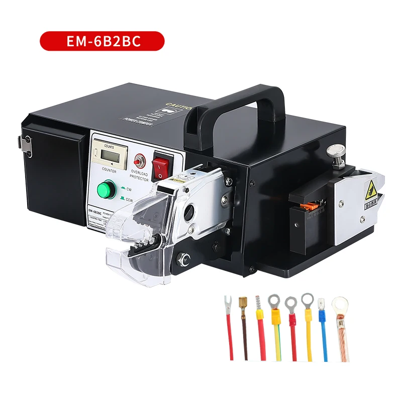 

New Type Terminal Crimping Machine EM6B2 Wire Stripping Cutting Function Electric Crimper Pliers Tools with Exchangeable Die Set