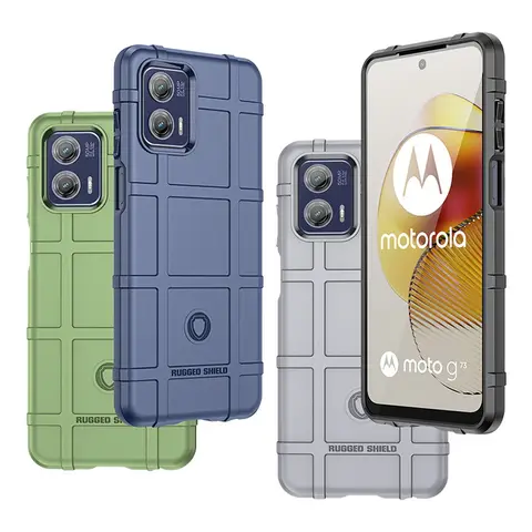 Para Moto G73 G13 G23 E13 G53 G23 5G 2023 G60 G20 G30 G10 funda protectora resistente