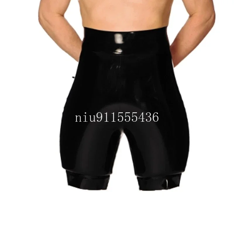 Sexy Latex Inflatable Underwear Boxer Rubber Handmade Men Boxer Shorts Briefs