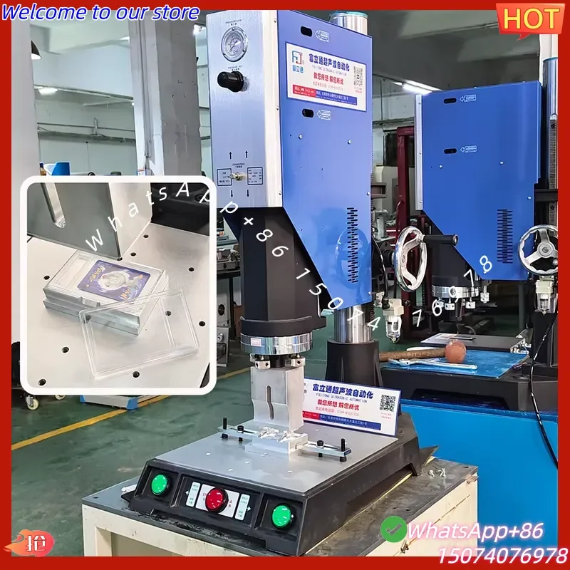 2026 20KHz Automatic Smart Digital Generator PSA Grading Baseball Cards Slab Box Sealing Plastic Welder Ultrasonic Welding
