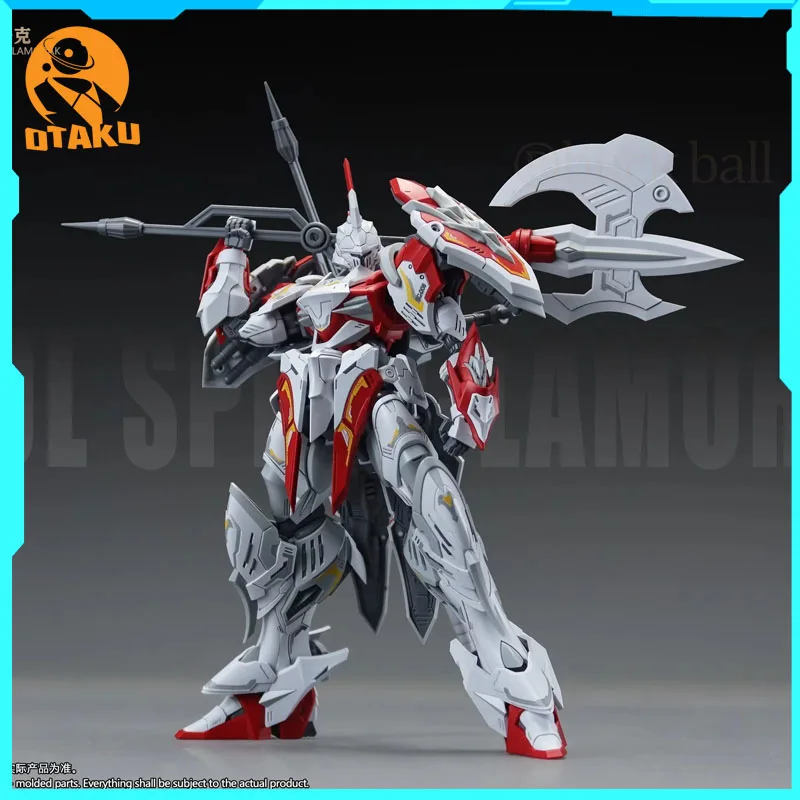 

New Snaa Hg 1/144 Sc-008 Soul Spear-Lamorak Deluxe Edition Original Model Kit The Round Table Knights Action Figure Collect Toys
