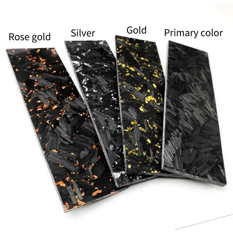 1pieces Block Ripple Resin Tool Marbled CF Resin Blocks DIY Knife Handle Patch Material Handmade DIY Handle Craft Supplies