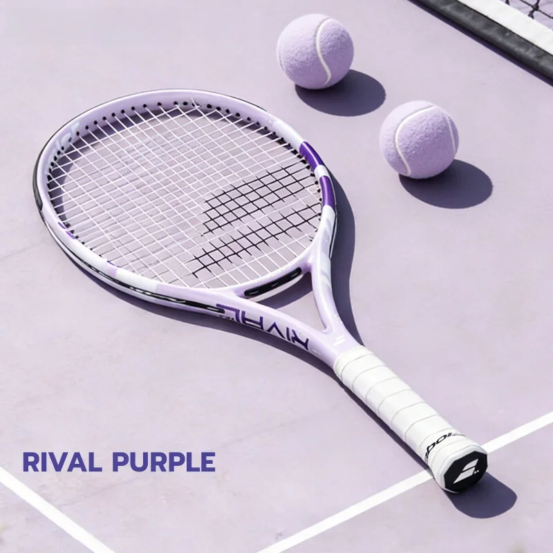 Raquete de Tênis Babolat Pure Drive 26, Totalmente em Carbono, para Mulheres Iniciantes, Escolha dos Estudantes Universitários, Acessórios para Esportes
