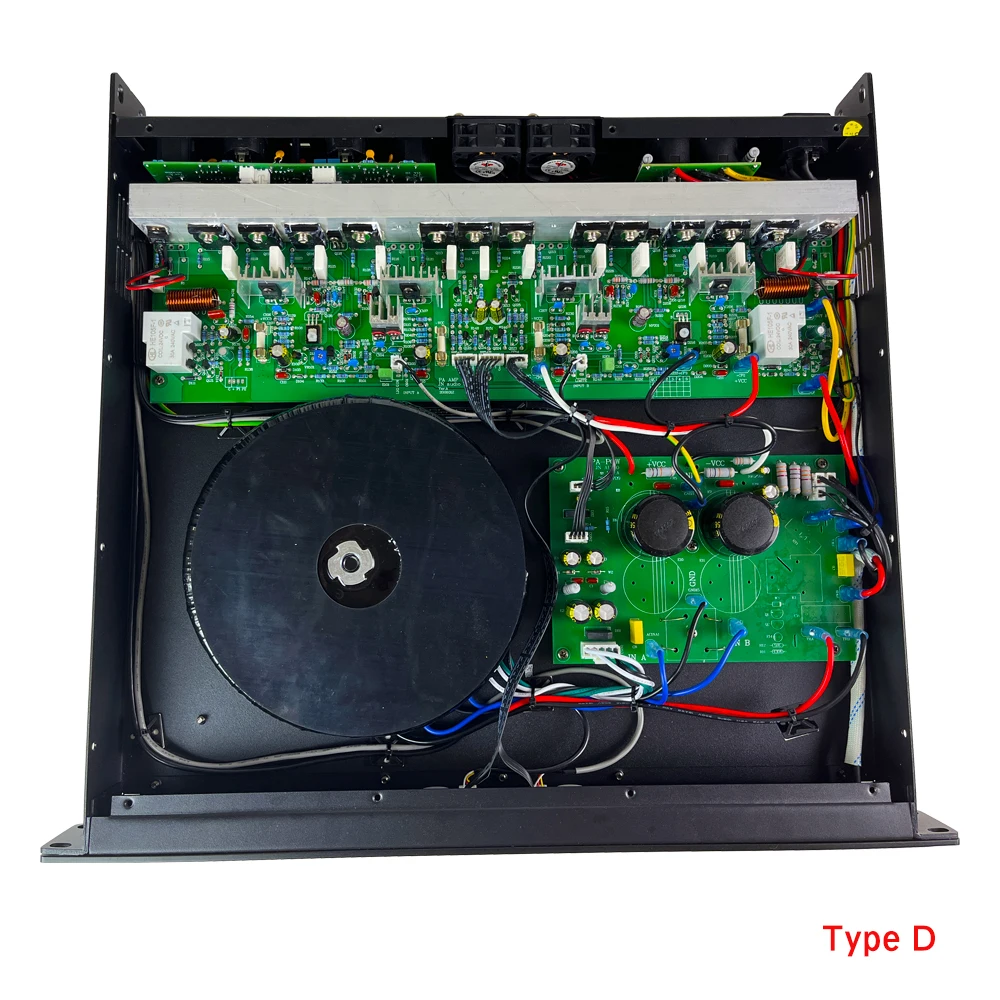 GAP-D2500 Recordio 2-Channel Power Amplifier Professional Amplifier High Power Amplifier for Karaoke Stage Performance